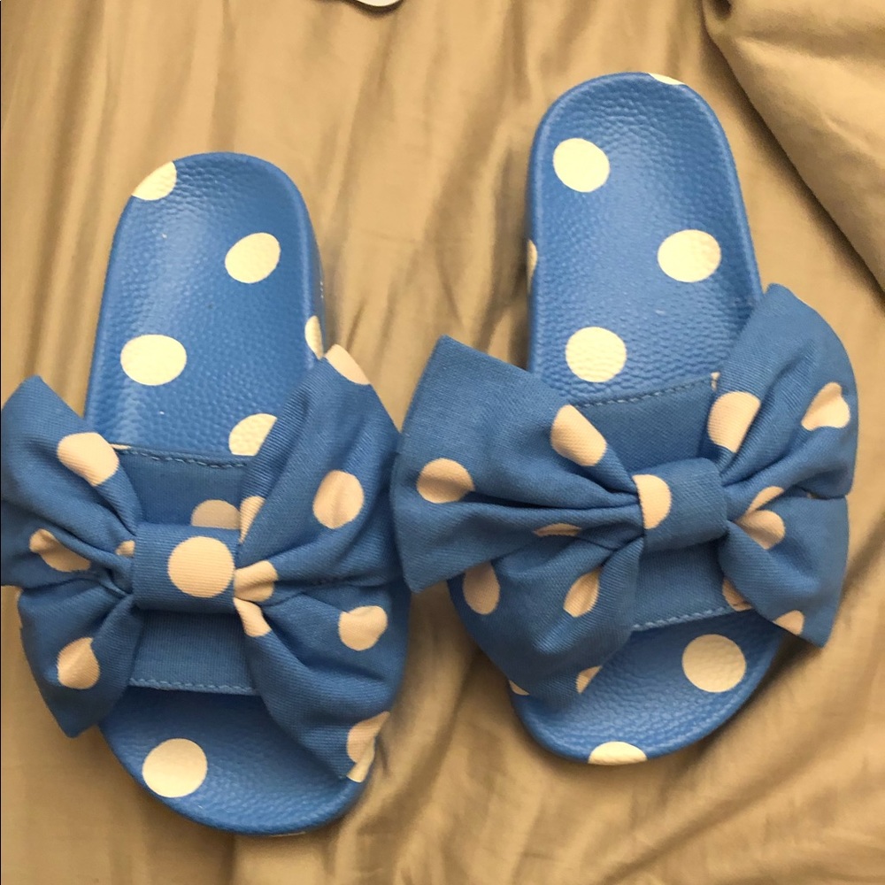 Cath Kidston X Slydes Button Spot Slides